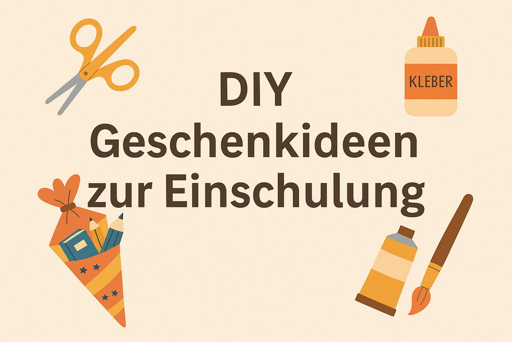 DIY Geschenkideen zur Einschulung
