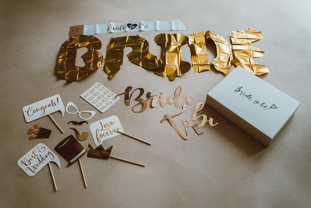 Aufblasbare Schrift, JGA Party