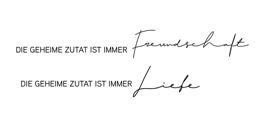 Freundschaft & Liebe Spruch